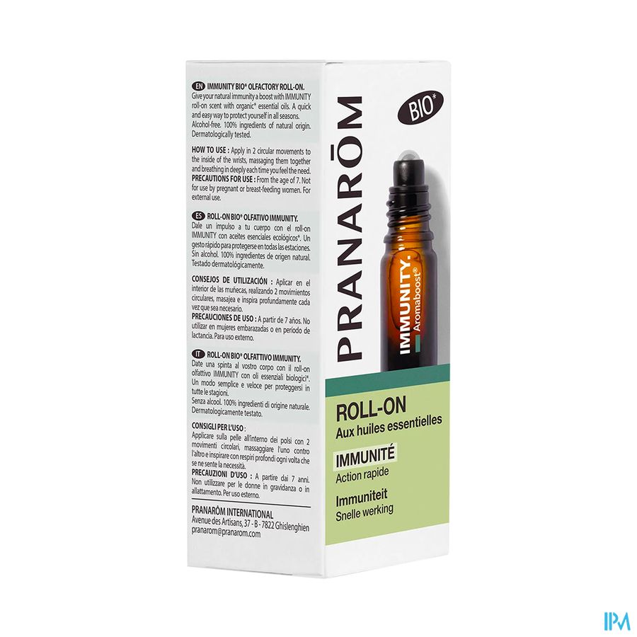 Pranarom Aromaboost Immunity Roller Bio 5ml Pranarom Aromaboost Immunity Roller Bio 5ml