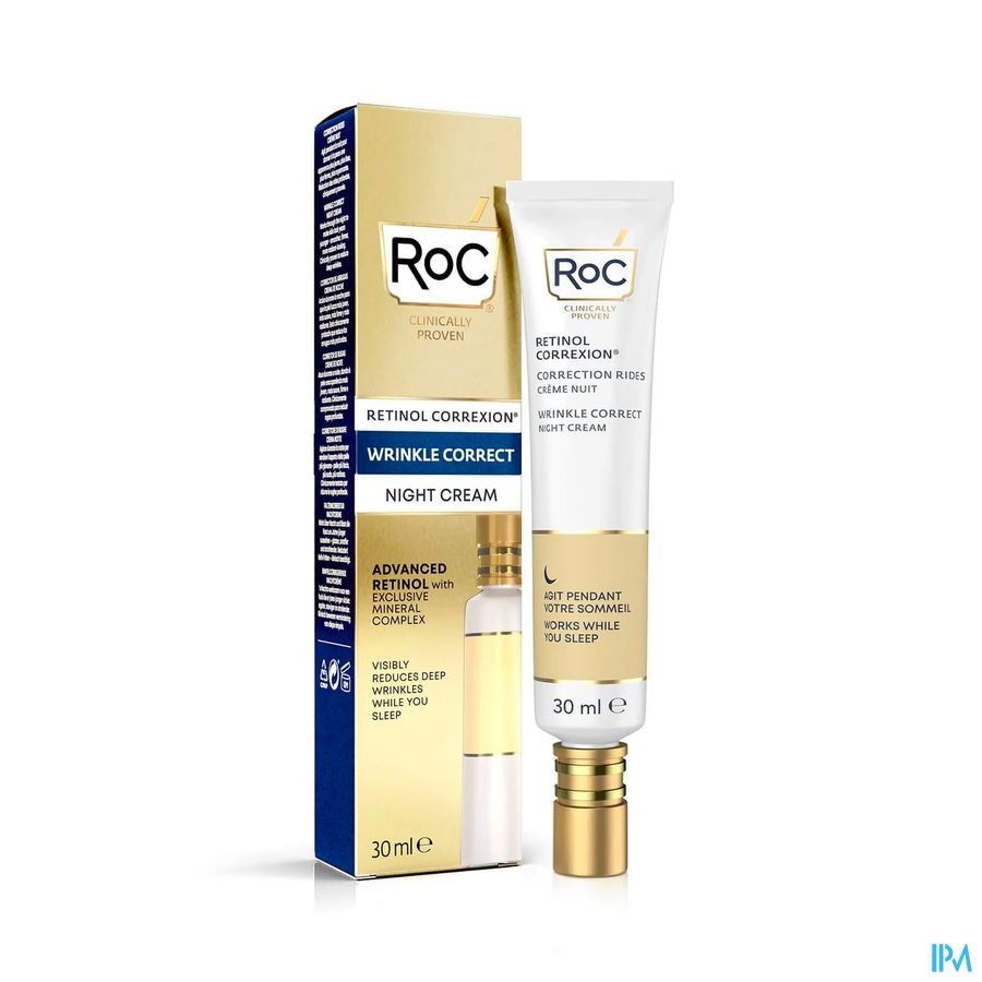 Roc Retinol Correx. Wrinkle Night Cream Fl 30ml 3