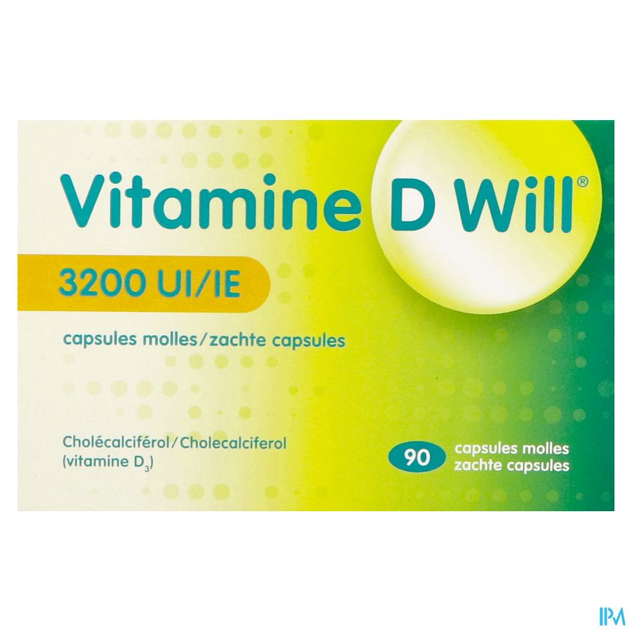 Vitamine D Will 3200ui Caps Molle 90 1