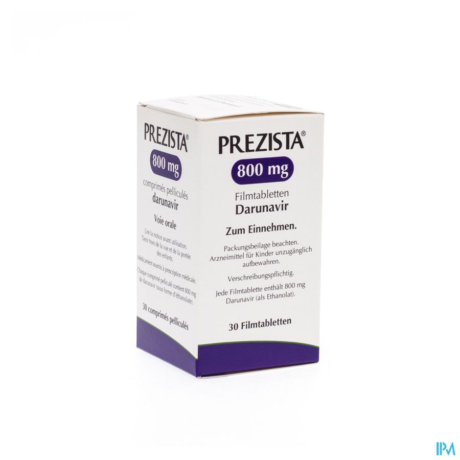 Prezista 800mg Comp 30 X 800mg Prezista 800mg Comp 30 X 800mg