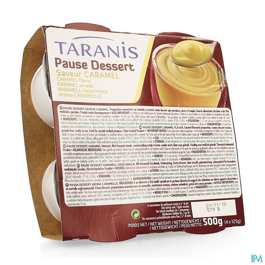 Pause Dessert Caramel 4x125g Pause Dessert Caramel 4x125g
