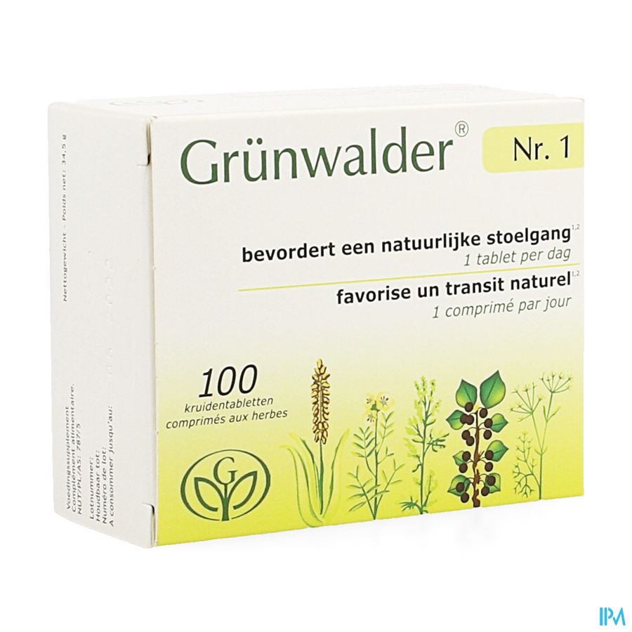 Grunwalder 1 Stoelgang Economy Pack Comp 100