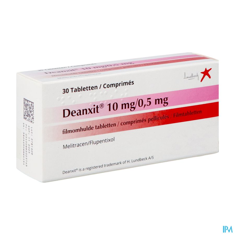 Deanxit Pi Pharma 10mg/0,5mg Filmomh Tabl 30 Pip Deanxit Pi Pharma 10mg/0,5mg Filmomh Tabl 30 Pip