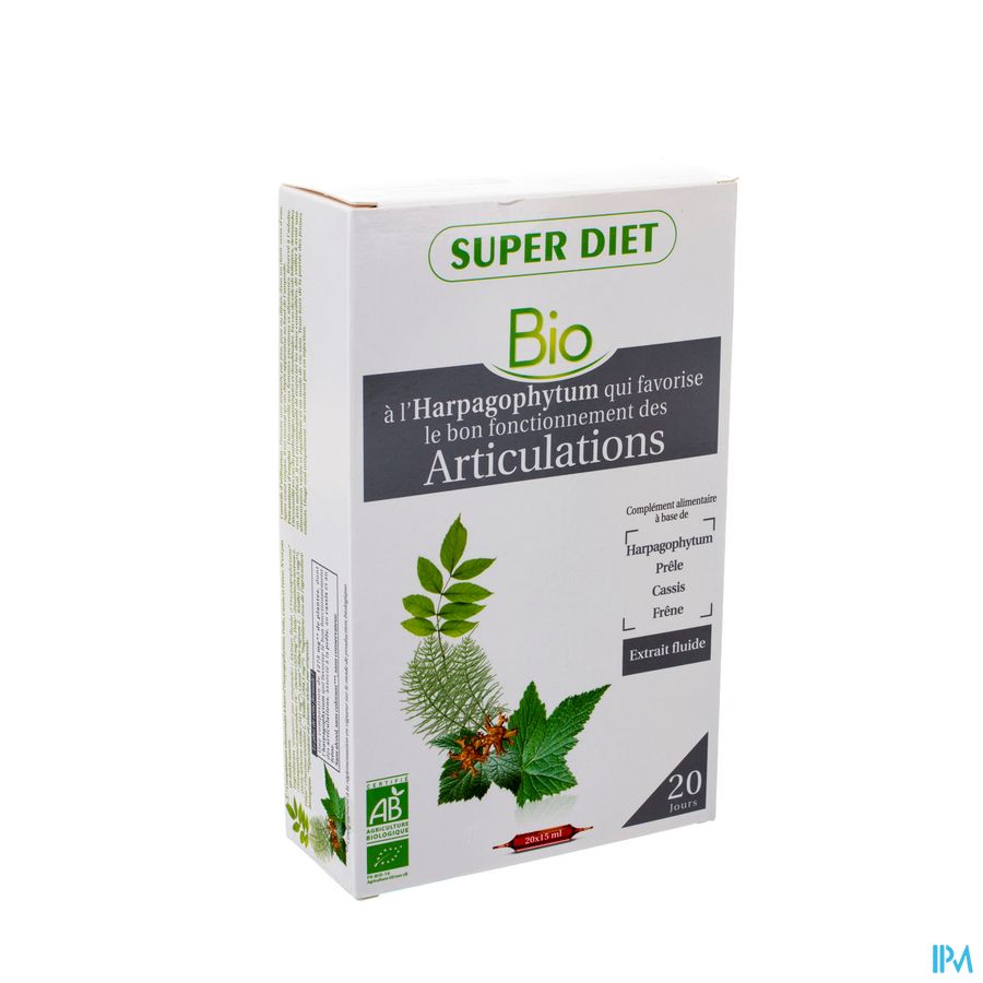 Superdiet Complexe Articulation Bio Amp 20x15ml Superdiet Complexe Articulation Bio Amp 20x15ml