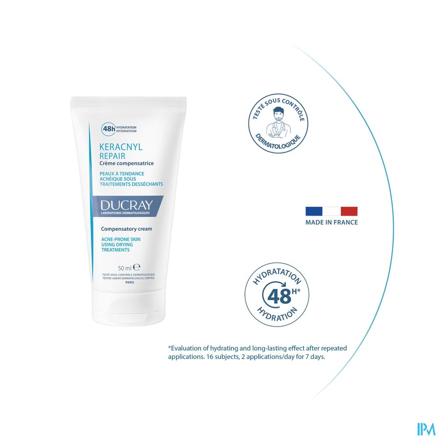 Ducray Keracnyl Repair Creme 50ml Nf 11