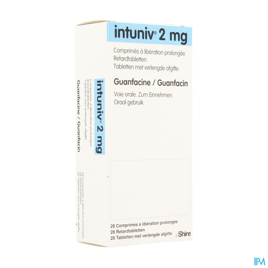 Intuniv 2mg Liberation Prol. Comp 28 X 2mg Intuniv 2mg Liberation Prol. Comp 28 X 2mg