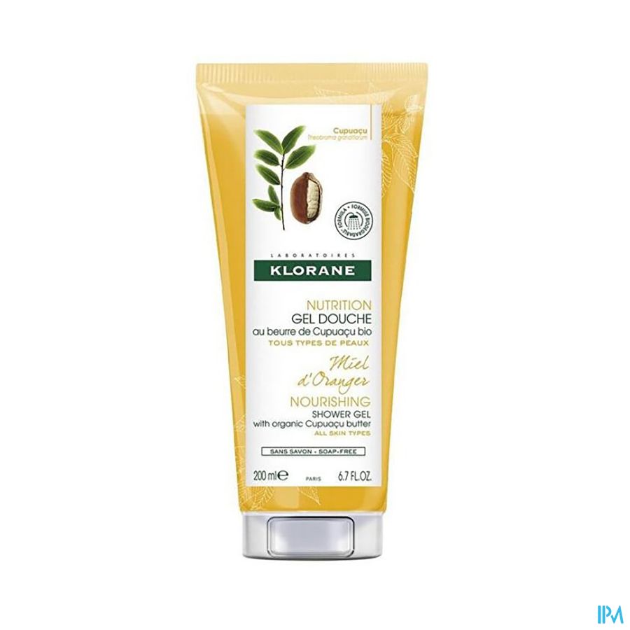 Klorane Lichaam Douchegel Oranjebloes.hon. Fl200ml