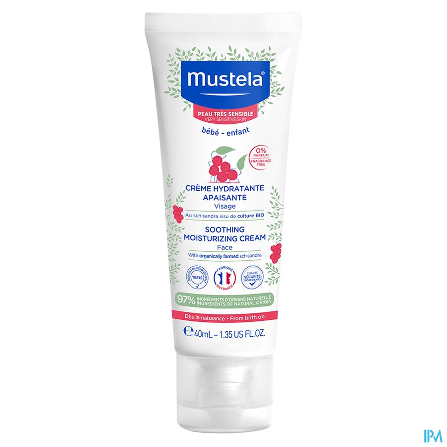 Mustela Pts Hydraterende Verzachtende Creme 40ml Mustela Pts Hydraterende Verzachtende Creme 40ml