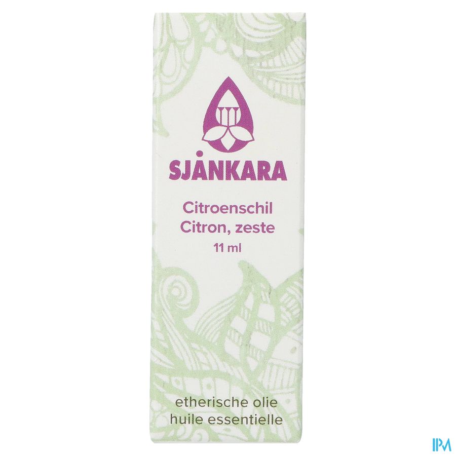 Sjankara Citroenschil Ess. Olie 11ml Bio 2