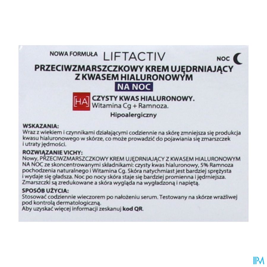 Vichy Liftactiv Derm Source Nuit 50ml 2