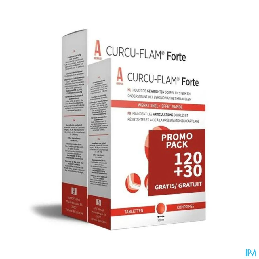 Curcu-phar Forte Comp 120 + Comp 30 Promopack Curcu-phar Forte Comp 120 + Comp 30 Promopack