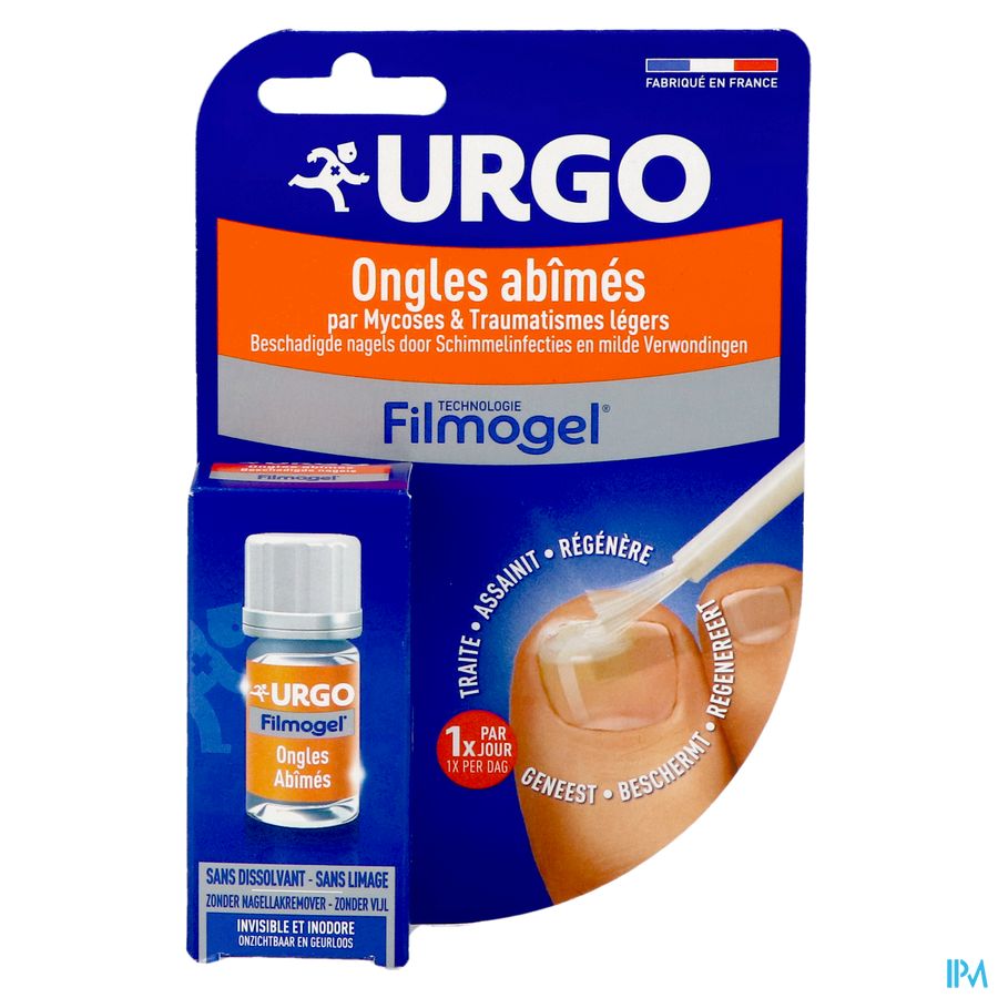 Urgo Beschadigd.nagels Oplossing Filmogel Fl 3,3ml 1
