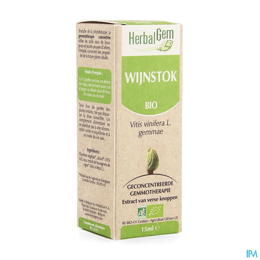 Herbalgem Wijnstok Maceraat 15ml Herbalgem Wijnstok Maceraat 15ml