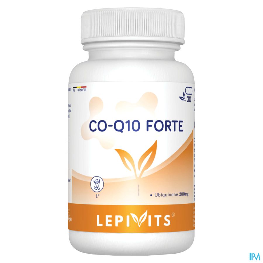 Co Q10 Sterk 200mg Pot Caps 30 Lepivits 1