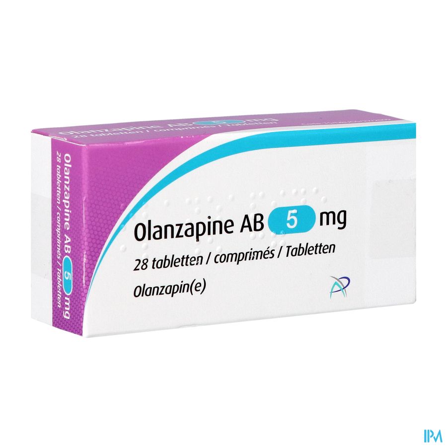 Olanzapine Ab 5,0mg Comp 28 Olanzapine Ab 5,0mg Comp 28