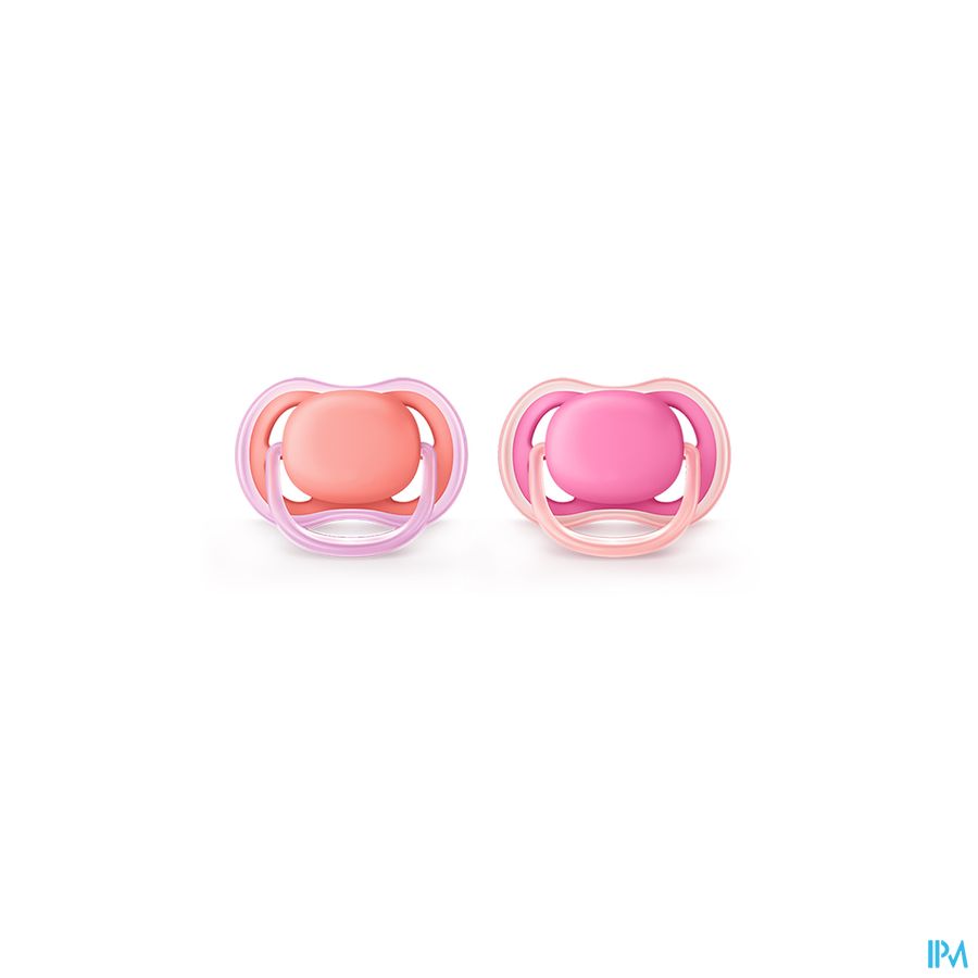 Philips Avent Fopspeen +6m 2 Air Girl Scf245/22