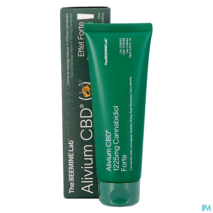 Beemine Lab Alivium Cbd Cr Massage Chaud&froid75ml 7