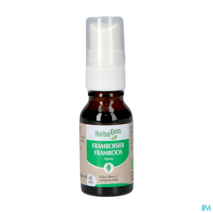 Herbalgem Frambozenstruik Bio Spray 15ml 4