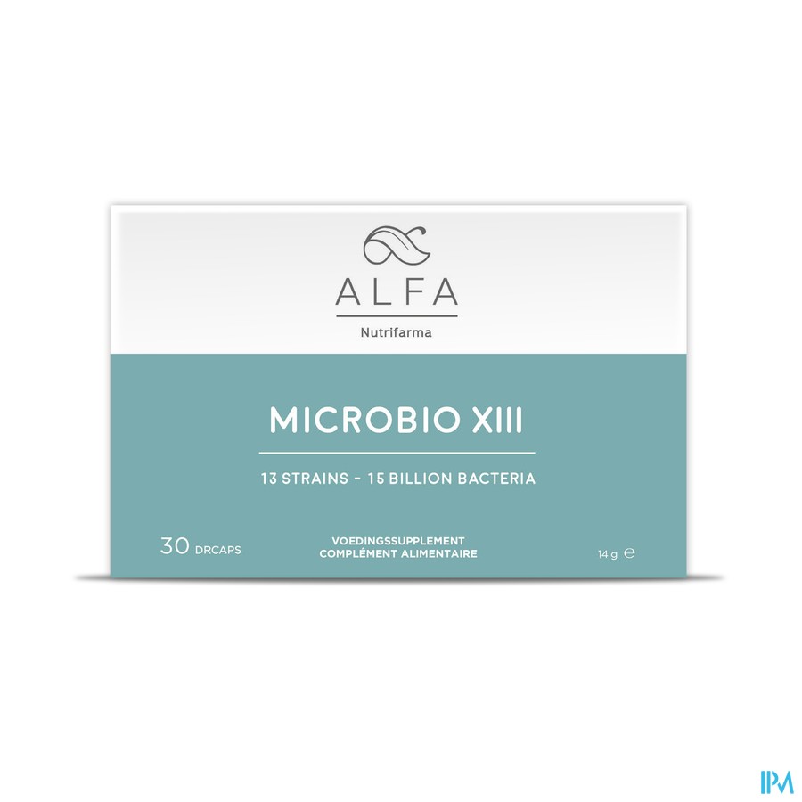 ALFA Microbio XIII Maagsapresist V-caps 30