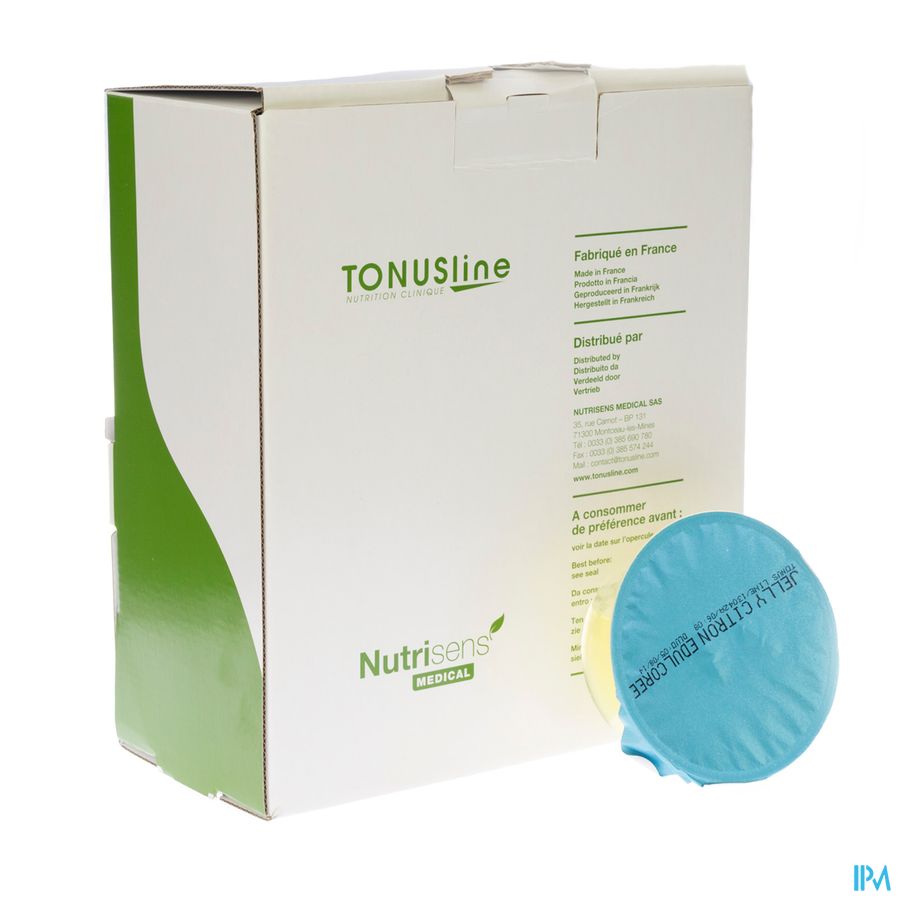 Jelly Gel Zoetstof Citroen 12x125ml Jelly Gel Zoetstof Citroen 12x125ml