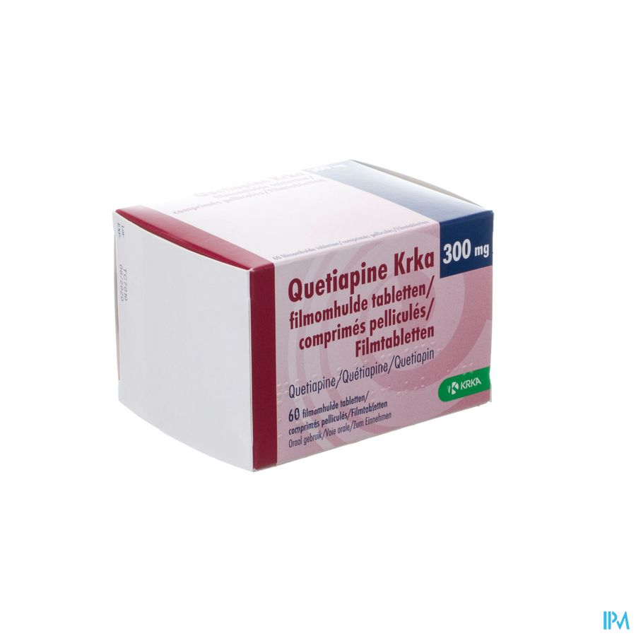 Quetiapine Krka 300mg Filmomh Tabl 60 Quetiapine Krka 300mg Filmomh Tabl 60