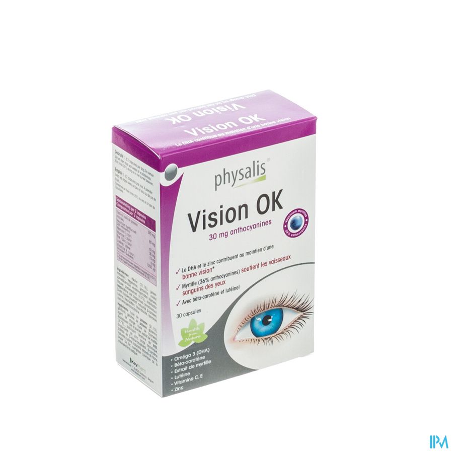 Physalis Vision Ok Softcaps 30 Physalis Vision Ok Softcaps 30