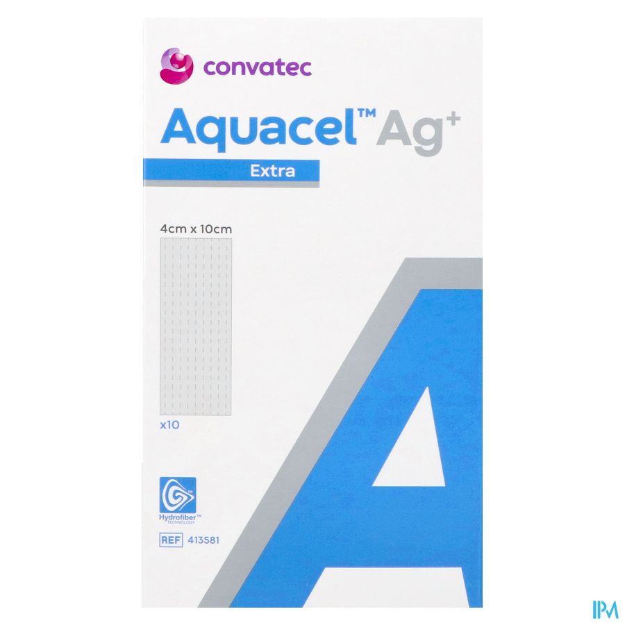 Aquacel Ag+ Extra 4 X 10cm 10 413581 1