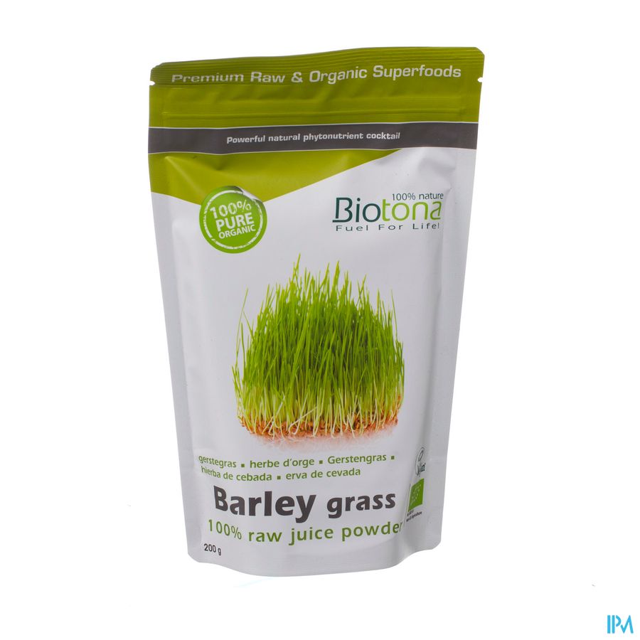 Biotona Barley Grass Raw Juice Powder 200g Biotona Barley Grass Raw Juice Powder 200g
