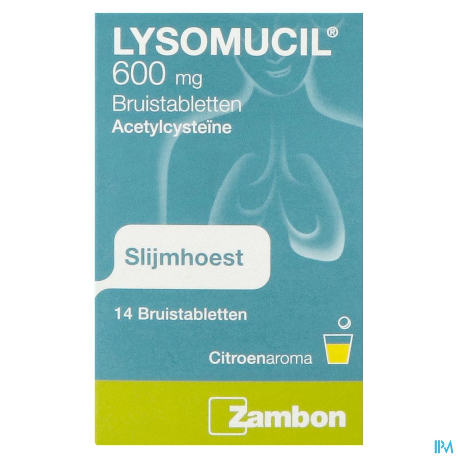 Lysomucil 600 Comp Eff 14 X 600mg 1