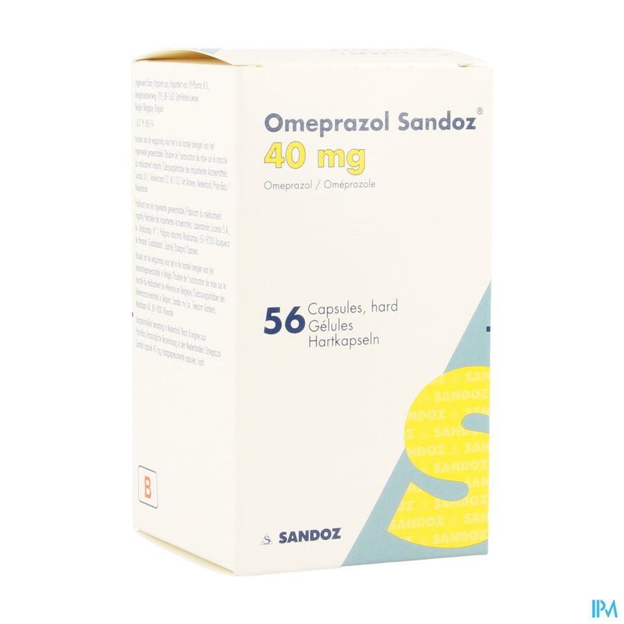 Omeprazol Sandoz 40mg Pi Pharma Caps 56x40mg Pip