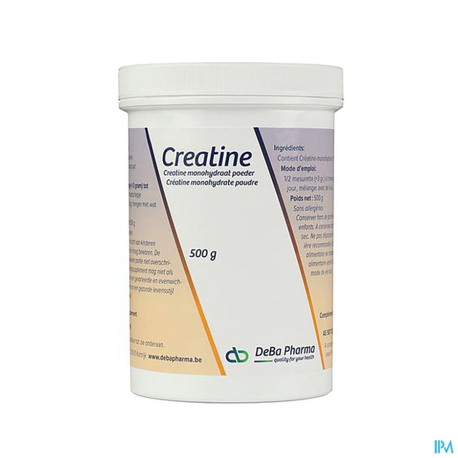 Creatine Monohydraat Pdr Oplosbaar 500g Deba 1