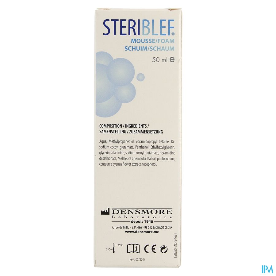 Steriblef Mousse Fl 50ml 6