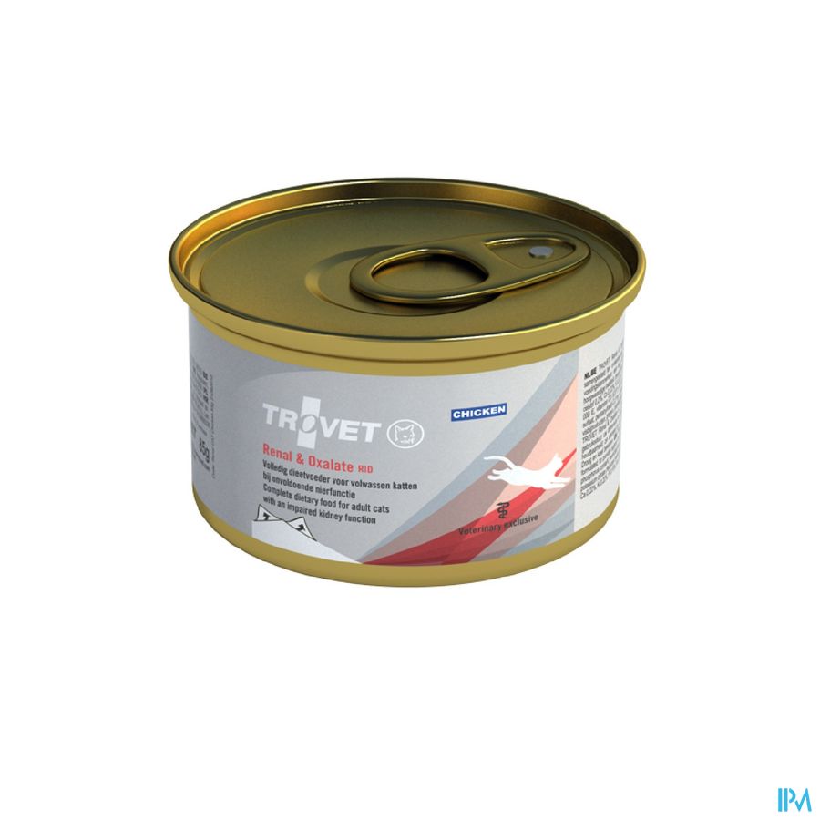 Trovet Rid Renal Oxalate Kat Chicken 6x100g Vmd Trovet Rid Renal Oxalate Kat Chicken 6x100g Vmd