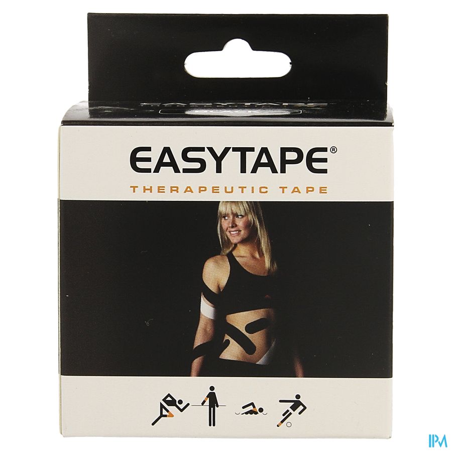 Easytape Kinesiology Tape Noir 1