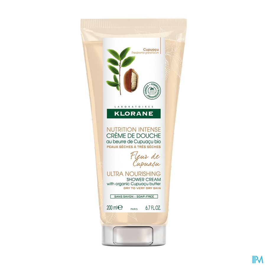 Klorane Lichaam Douchecr Cupuacubloem 200ml