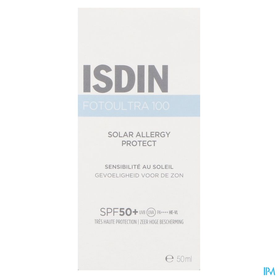 Isdin Foto Ultra 100 Solar Allergy Protect 50ml 4