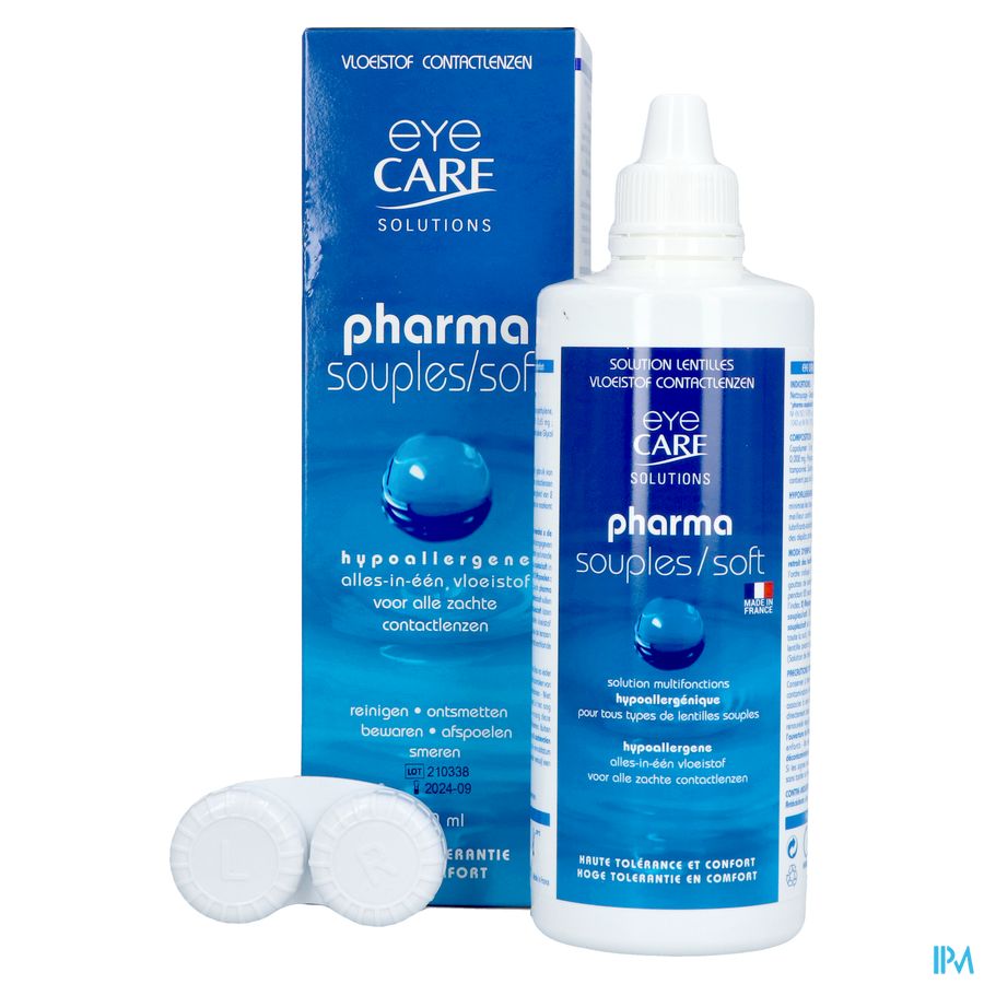 Eye Care Pharma Souples Opl Contactlenzen 360ml 9