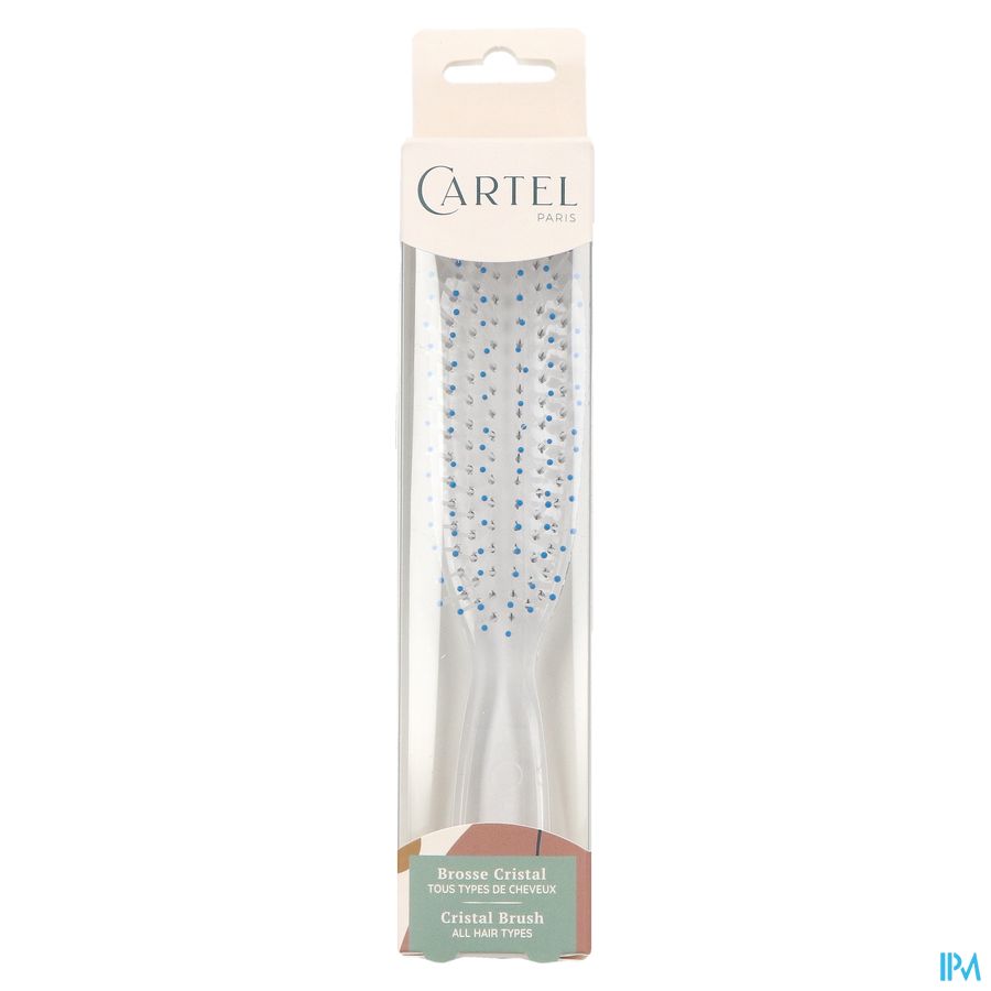 Cristal Borstel "so Chic" Blauw Klein Model 2