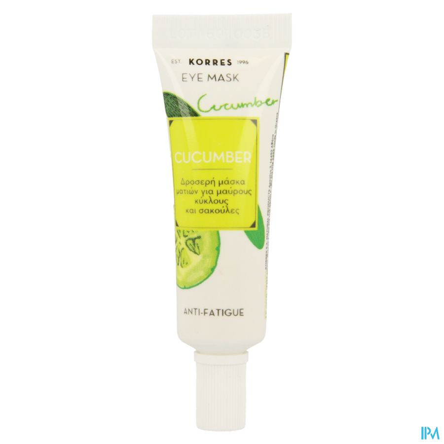 Korres Kf Cucumber Anti-fatigue Eye Mask 8ml 3