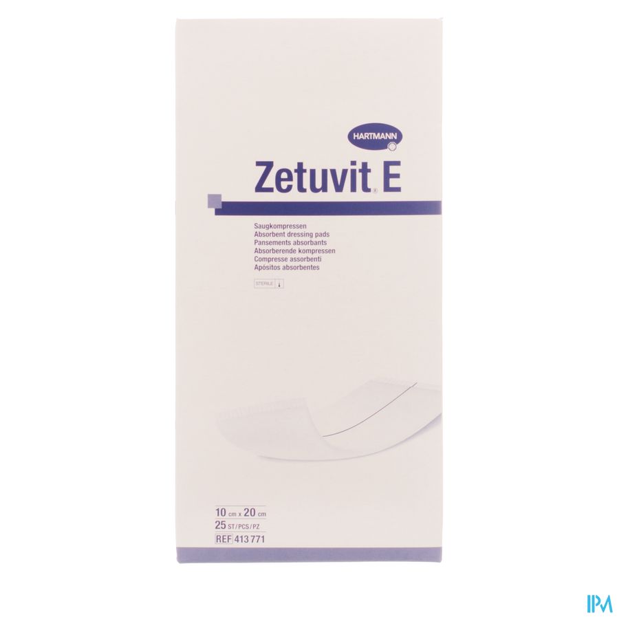 Zetuvit E 10x20cm St. 25 P/s 4