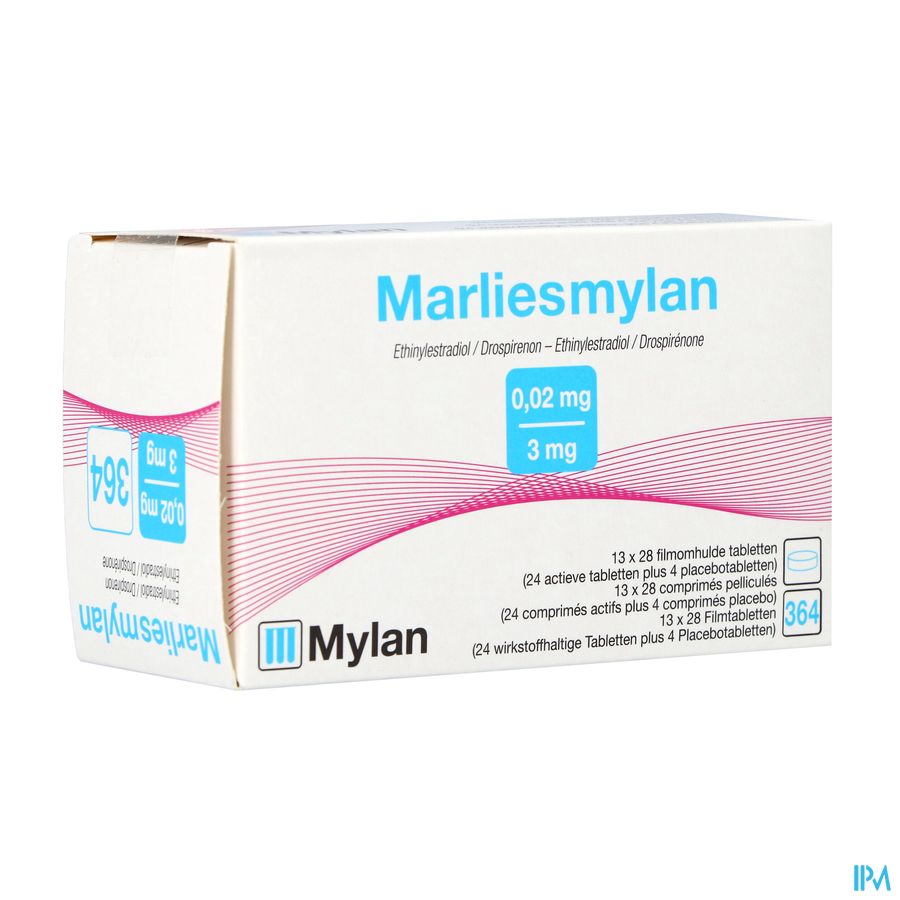 Marliesviatris 0,02mg/3mg Filmomh Tabl 364 Marliesviatris 0,02mg/3mg Filmomh Tabl 364