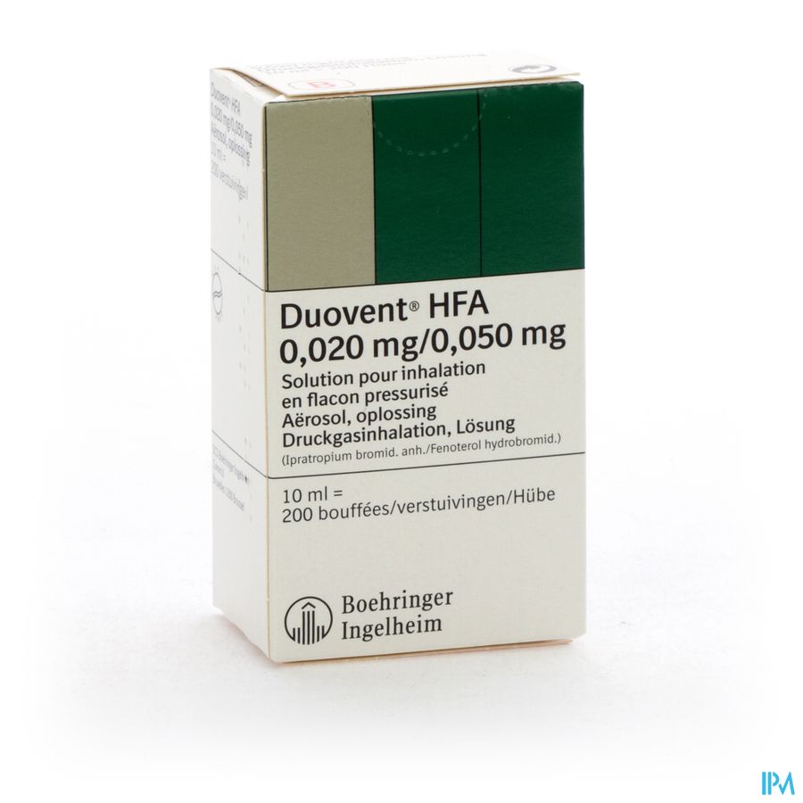 Duovent Hfa Aero Dos 10ml (200) Duovent Hfa Aero Dos 10ml (200)