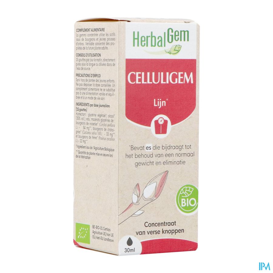 Herbalgem Celluligem Bio 30ml Herbalgem Celluligem Bio 30ml