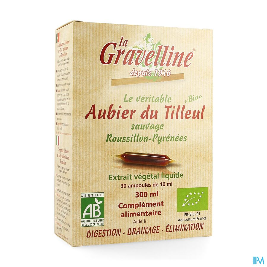 Aubier De Tilleul La Graveline Be Life Amp 30x10ml 1