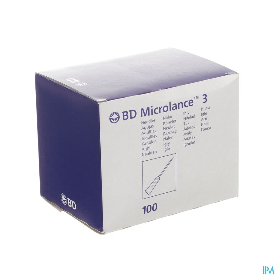 Bd Microlance 3 Nld 19g 1 1/2 Rb 1,1mm 40mm Cr 100 Bd Microlance 3 Nld 19g 1 1/2 Rb 1,1mm 40mm Cr 100