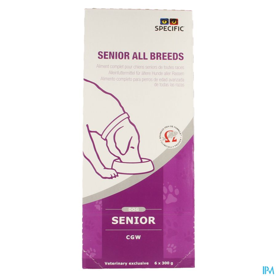 Specific Cgw Senior All Breeds 6x300g 1