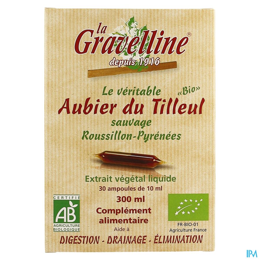 Aubier De Tilleul La Graveline Be Life Amp 30x10ml 5