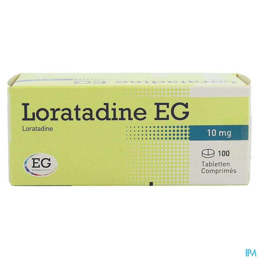 Loratadine EG 10 Mg Tabl 100 X 10 Mg 1