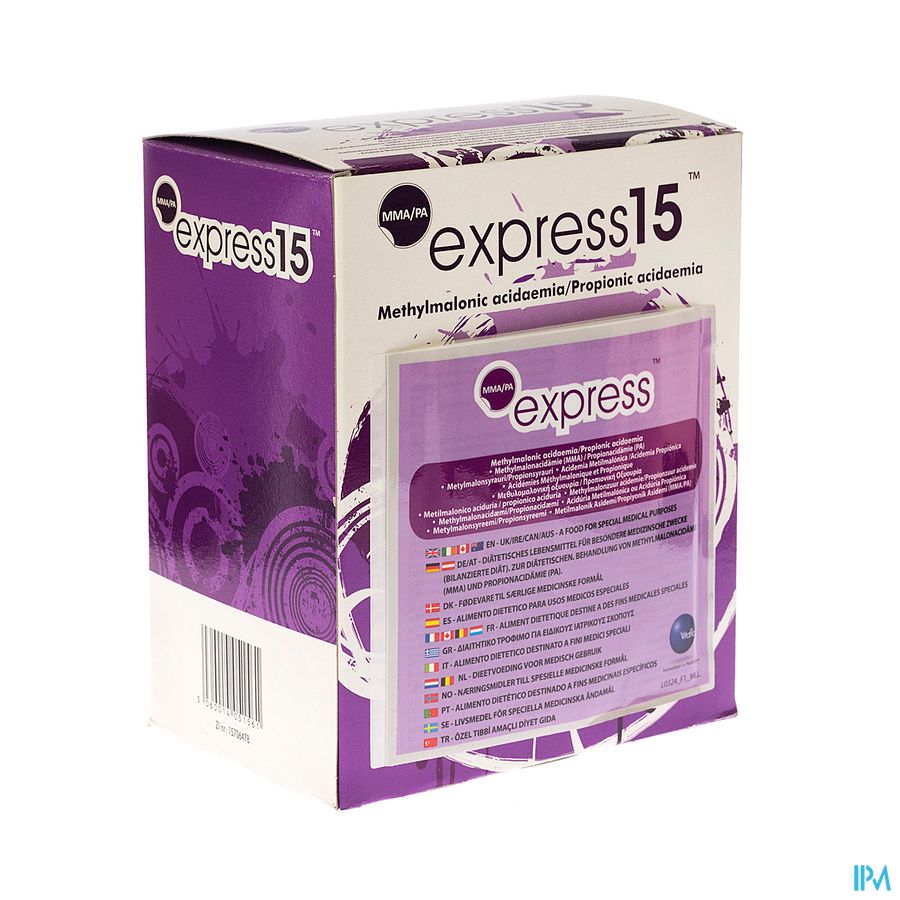 Mma/pa Express 15 N/aromatise 30x25g Mma/pa Express 15 N/aromatise 30x25g