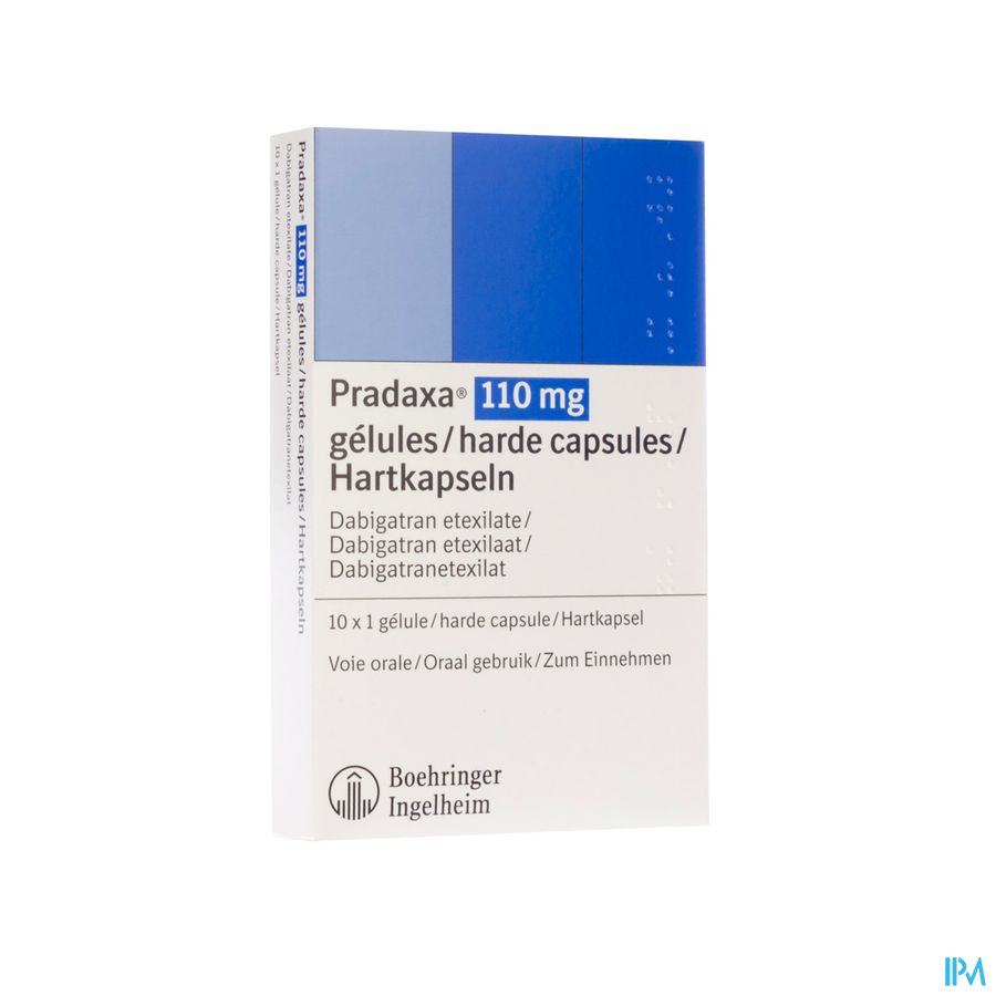 Pradaxa 110mg Harde Caps 10 Pradaxa 110mg Harde Caps 10